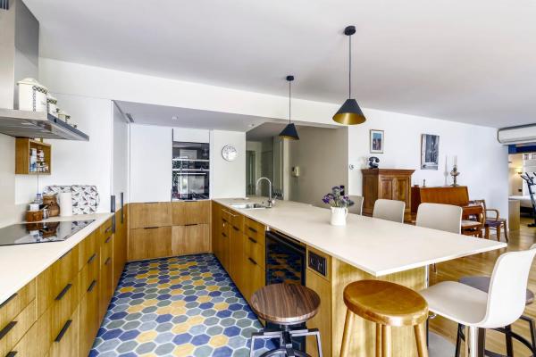 Appartement lumineux avec terrasse à la Butte-aux-Cailles
